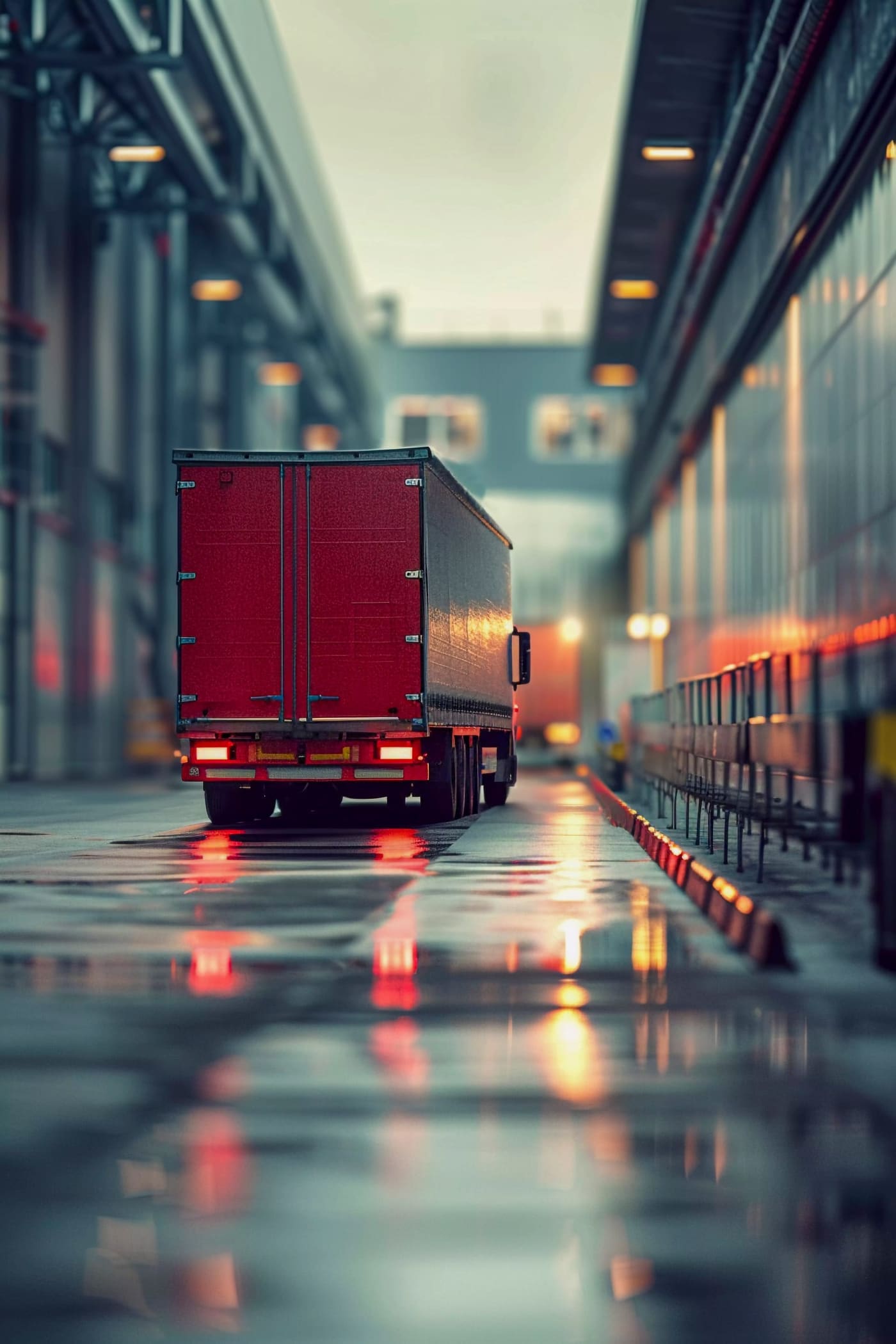 Transport and logistics network concept